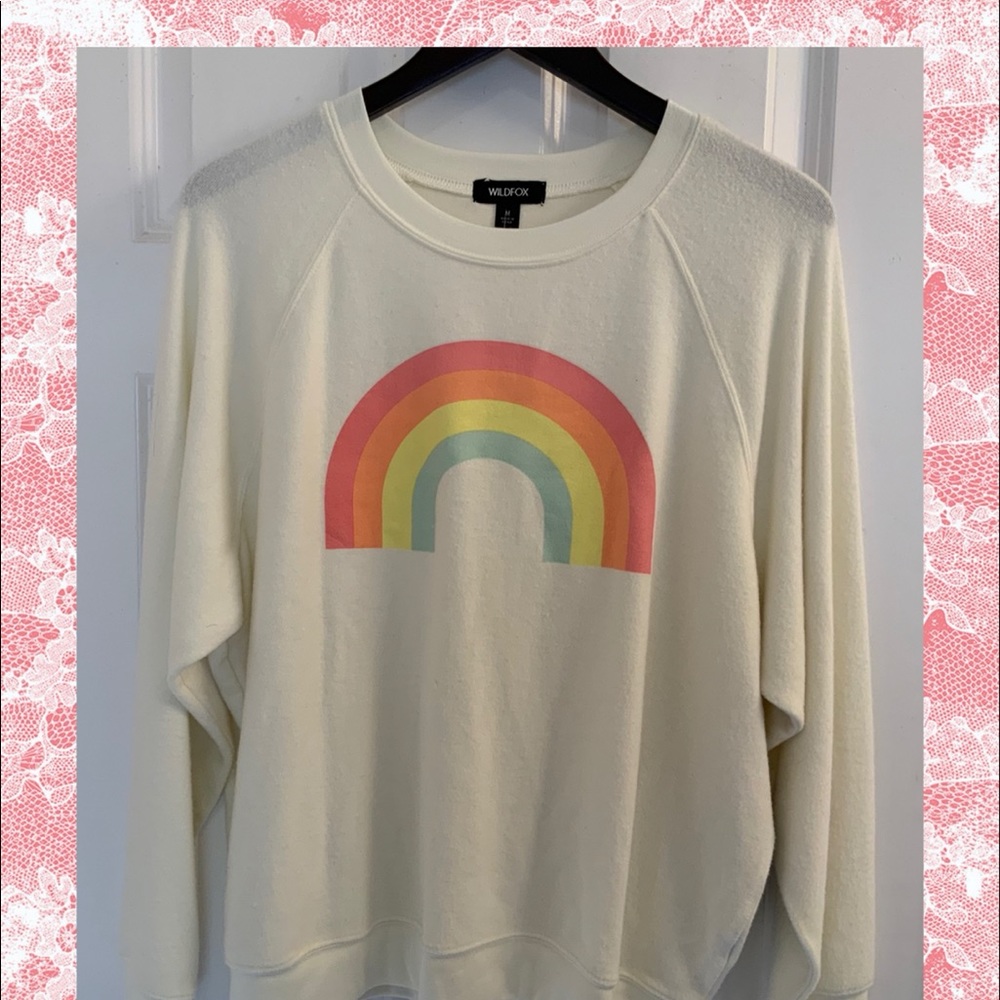 Wildfox After the Rain Sommers Pullover - NWT - Medium
